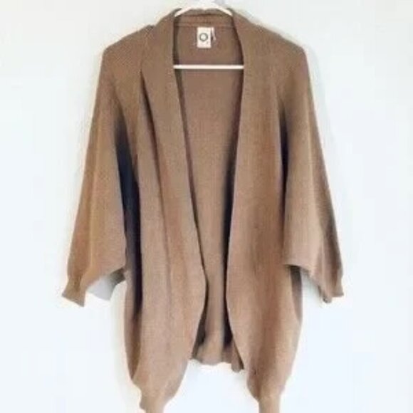 Anthropologie Tan Cardigan Sweater - Picture 4 of 12